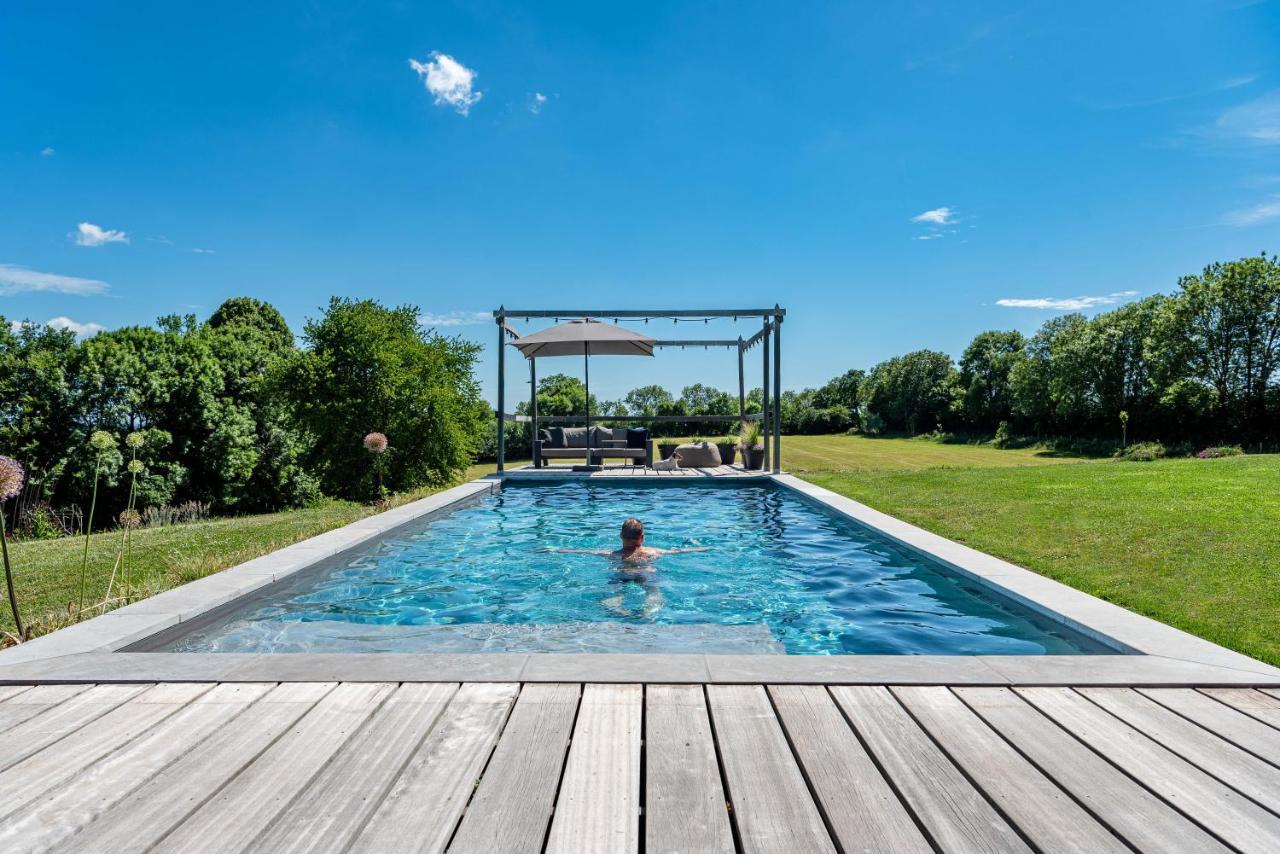 Maison De La Bonne Vie Therondels 외부 사진